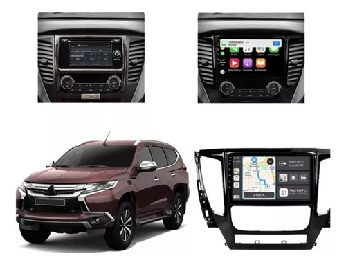 Radio Mitsubishi Montero Android Auto/ Carplay 2g+32gb Full