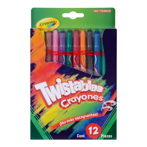 12 Crayones Twistables ® Crayola