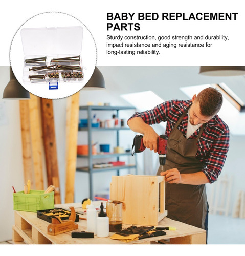 Tornillos Para Muebles De Madera Para Cunas, Cabeza Hexagona