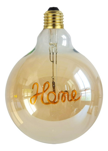 Lámpara Filamento Led Calida Decorativa Love Home -unilux