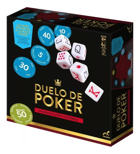 Juego De Mesa Duelo De Poker Suerte Y Estrategia Novelty