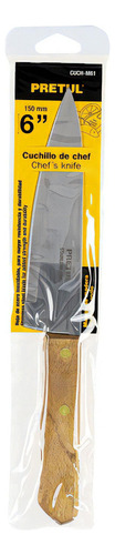Cuchillo De Chef, Mango Madera, 6pg Color Cafe