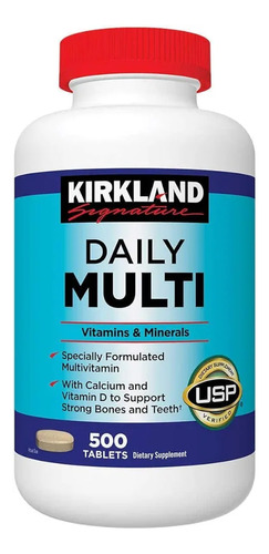 Multivitaminas Daily Multi 500 Pastillas