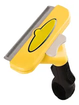 Comprar Peine Acicalador Para Perros De Acero Inoxidable Saca Nudos Color Amarillo