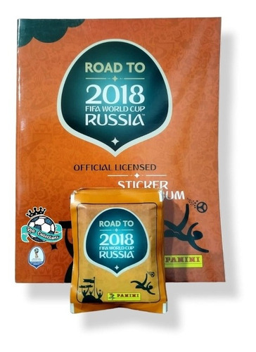 Album + 50 Sobres Road To Rusia 2018 (250 Estampas) Panini