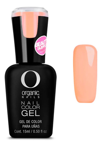 Esmalte Semipermanente Organic Pastel Peach 15ml