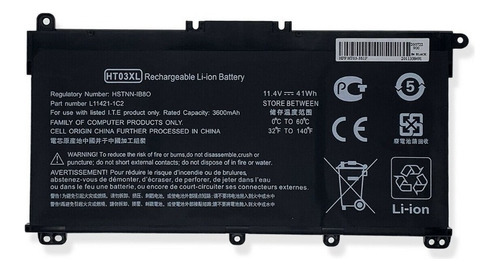 Bateria Ht03xl Hp Pavilion 15-cs 15-da 14-cm 17-by