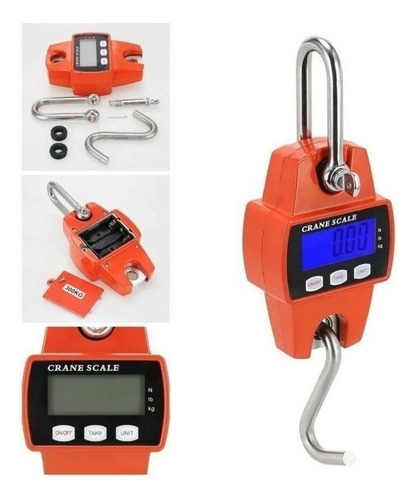 Portable Digital Hanging Scale Hook 300 Kg Kilo Pound