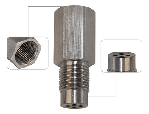 Nuevo Adaptador Espaciador De Sensor De Oxígeno O2 De Metal