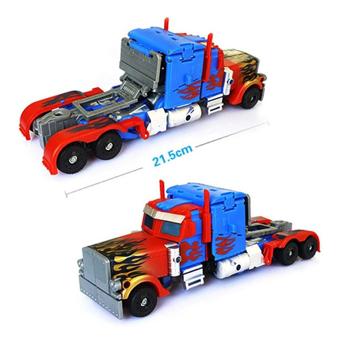 Imagen 3 de 9 de Robot Transformable Optimus Prime Jeg W5533-151b El Gato