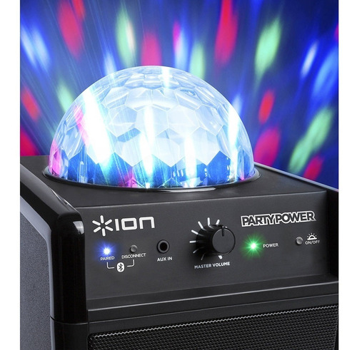 Imagem 2 de 4 de Sistema Portátil De Luzes E Som Sem Fio Ion Partypower