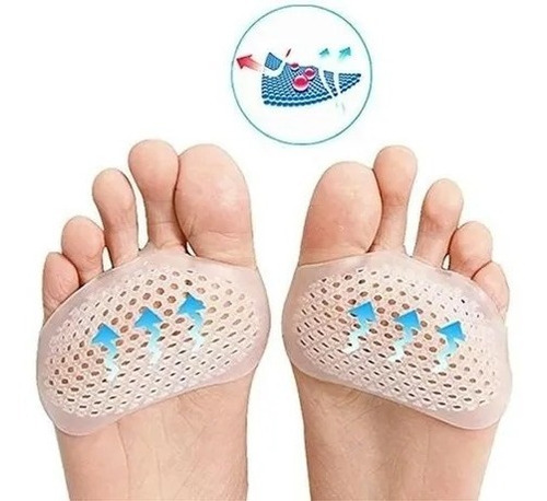 Imagem 5 de 10 de Almofada De Silicone Para Alívio Da Dor Nos Pés