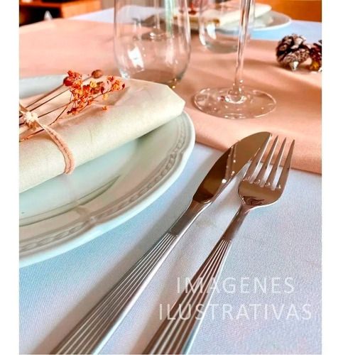 Imagen 5 de 8 de Cuchara De Mesa Carol Athenas De Acero Inoxidable X12 Cuotas