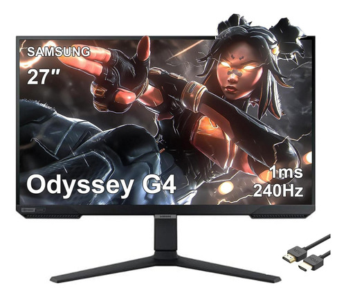 Monitor De Juegos Samsung Odyssey G4 27 Fhd 240hz 1ms