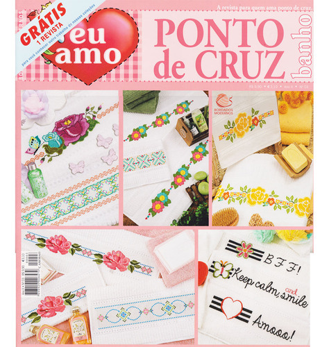 Revista: Artesanía, bordado, punto de cruz, magdalenas, baño y toallas
