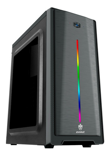 Gabinete Gamer Led Frontal Rgb Pc Mid Tower Lateral Acrílico