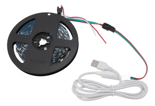 Tira De Luces Led Rgb, Tira De Led Rgb De 5 V, Usb, Con Cont