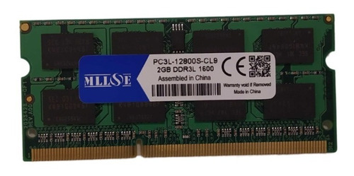 Memória Ddr3l 2gb 1600mhz Pc3l Cl-9 Notebook