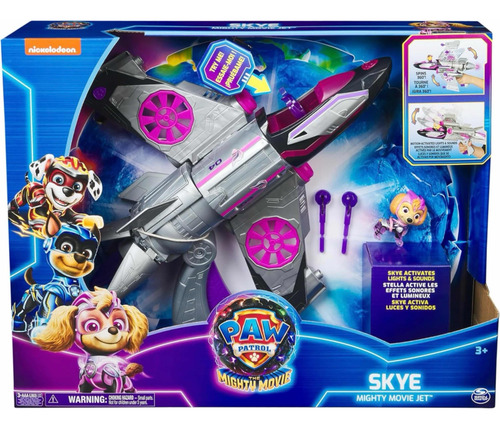 Paw Patrol Skye Mighty Movie Jet