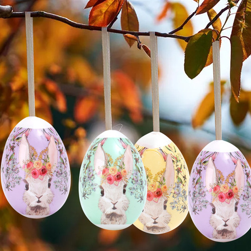 Huevos De Pascua Para Decoración De Fiesta De Pascua Para El