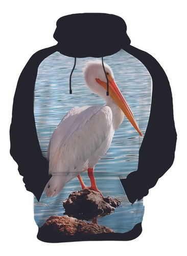 Blusa Moletom Animal Natureza Selva Ave Pelicano Bico 7