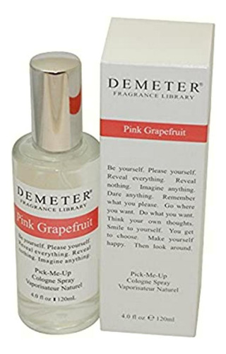 Demeter Pink Grapefruit Pick-me Up Cologne Spray Para Mujer,