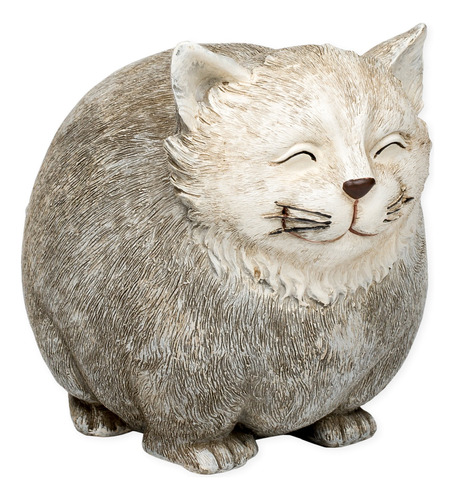 Romano Pudgy Pal Figura De Jardin, 75263, Gato De Pie, 7.25 