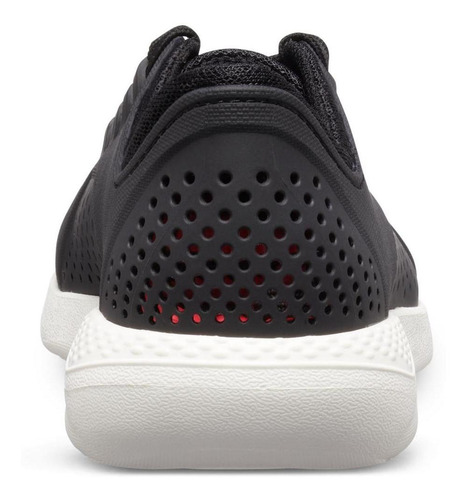 Imagem 6 de 6 de Crocs Literide Pacer Preto/branco