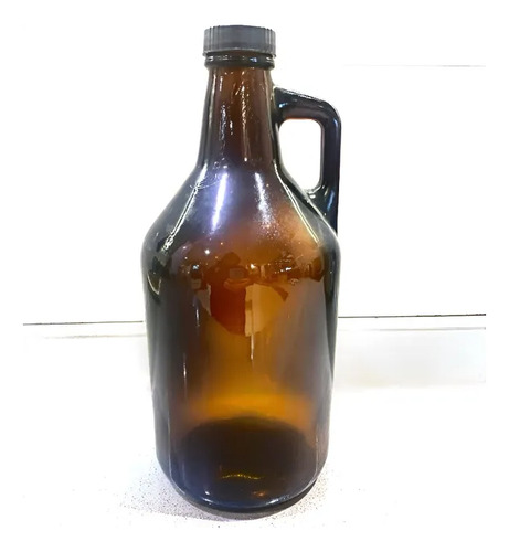 Botellón Ámbar Growler 1,9 Lts Ideal Cerveza Ambar