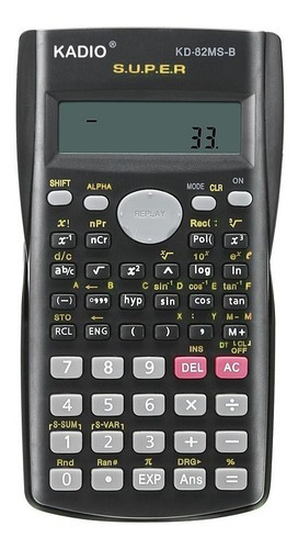 Calculadora Cientifica Kadio Kd-82ms-b 240 Funciones Escolar