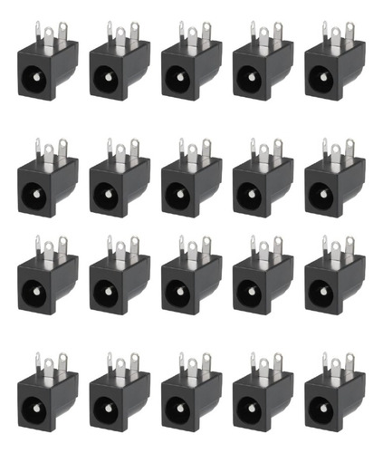 Conector Jack Dc 2.1 Para Pcb 100pza