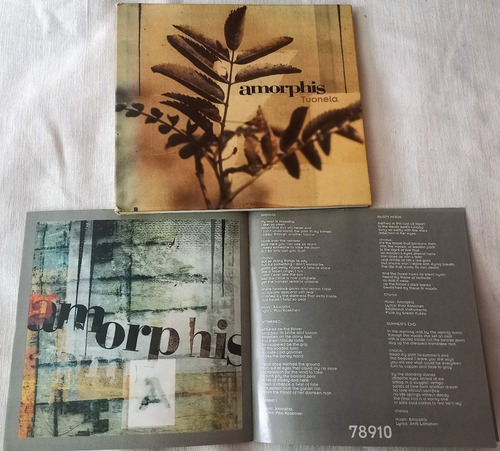 Amorphis - Tuonela Digipak 1era Ed. Europea Doom Heavy Metal (Usado)