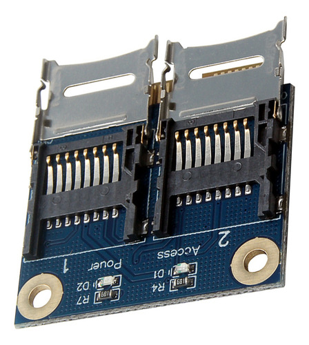 Adaptador Pci-e 2 Ssd Hdd Para Laptop Dual Micro- Sd Sdhc S