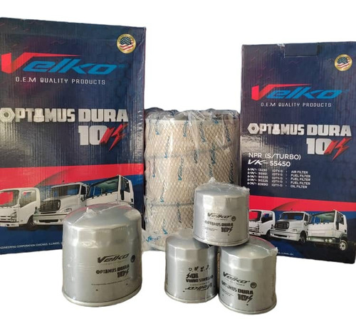 Kit Filtros Para Npr Isuzu 66l 4hf1 Sin Turbo