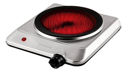 Ovente Encimera Quemador Infrarrojo Doble, 1700w Placa El...