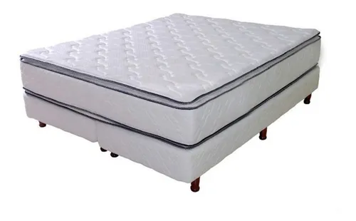 comprar Sommier Colchón Queen Multiflex Resorte Doble Pillow 160x200