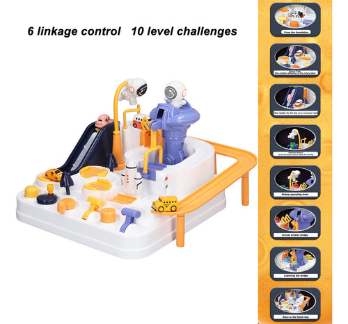 Pista De Carreras Educativa Temprana De Astronaut Car Advent