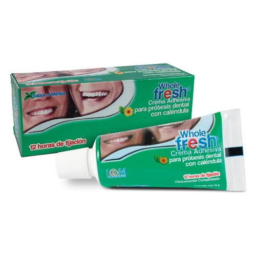 Crema Adhesiva Protesis Dental Menta 