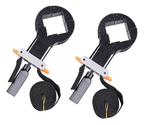 Set Of 2 Corner Clamps Band Strap 4 Jaws Framing Jig Wo...