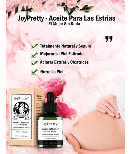 Aceite Para Eliminar Las Estrias - Joypretty 50 Ml