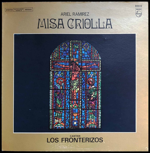 Imagen 2 de 4 de Disco Vinilo Ariel Ramirez. Misa Criolla. Cantan Los . 21054