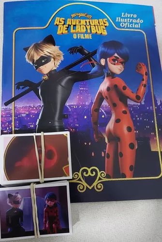 Álbum Capa Cartão - Miraculous As Aventuras De Ladybug