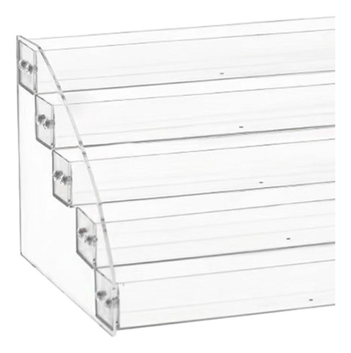 Portatarjetas De Acrílico Transparente, Soporte 5 Niveles