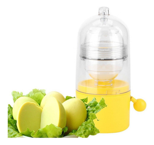 Mezclador De Yema De Huevo Blanco Dorado De Egg Maker