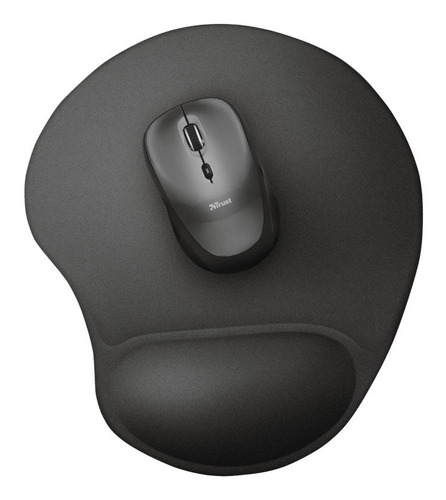 Imagen 3 de 4 de Mouse Pad Trust Bigfoot Black Antideslizante Soporte Muñeca