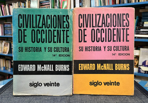 Civilizaciones De Occidente 2 Tomos Mcnall Burns 