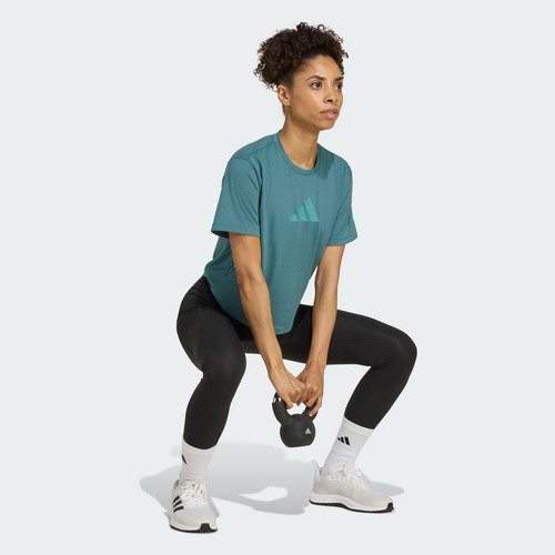 Polera adidas Entrenamiento Essentials Mujer Verde Jx1270