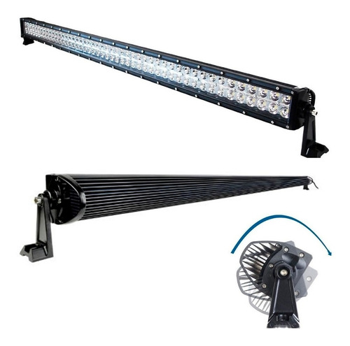 Barra Recta 100 Led 300 Watts - Epistar 1,39 Mts Premium