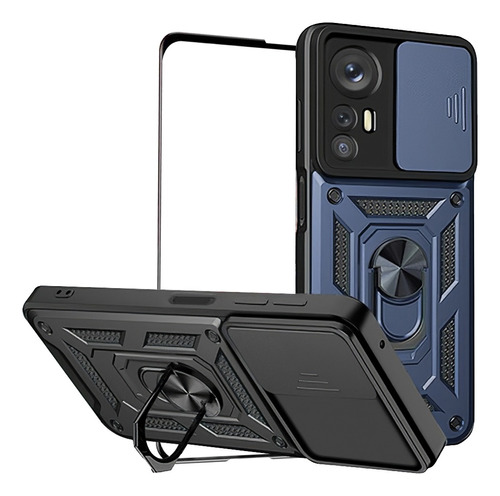 Funda Slider Para Xiaomi 12 Pro 2201122g Incluye Mica 9d