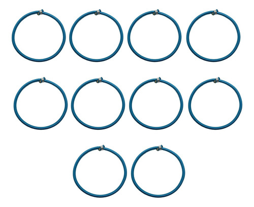 10x Cuerda Elástica De Trampolín Reemplazo Redondo Azul
